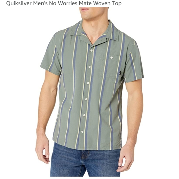 Quiksilver Other - Quicksilver Casual Short Sleeve Button Down Shirt